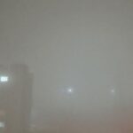 همزمانی آلودگی بالا و مه غلیظ در شهر اراک