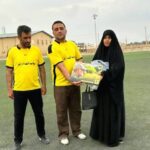 همسر سردار شهید یوسف بردستانی تجلیل شد