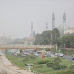 هوای قم و قنوات در شرایط ناسالم برای تمامی گروه‌ها قرار گرفت