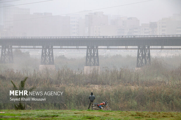 هوای ۱۶ شهر خوزستان در وضعیت قرمز و نارنجی