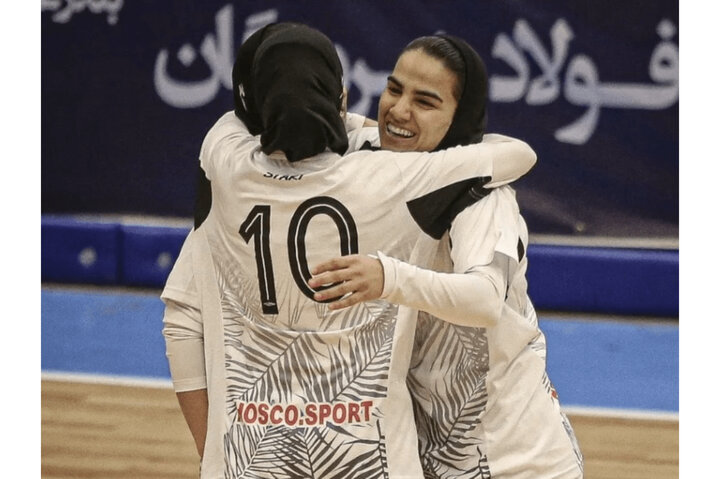 پیروزی فولاد هرمزگان مقابل خراسان رضوی در لیگ فوتسال بانوان