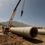 پیشرفت طرح نوسازی شبکه توزیع آب در محلات گیلانغرب