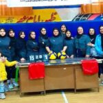 کسب مقام دوم تیم والیبال دبیرستان دخترانه علامه حلی در بویراحمد