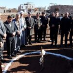 کلنگ احداث مدرسه ۱۲ کلاسه در شهر اقبالیه به زمین زده شد