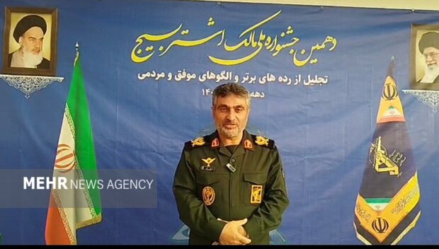 کوثری: ۲۲ رده موفق بسیجی گیلان در جشنواره ملی مالک اشتر تقدیر شدند