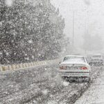 کولاک شدید این محور را مسدود کرد / مسافران مراقب باشند