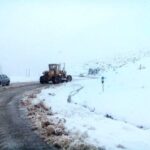 یخ زدگی جاده ها و راه های مواصلاتی استان اصفهان