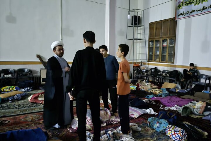 آغاز پرشور اعتکاف دانشآموزی در هشترود با حضور گسترده نوجوانان آغاز پرشور اعتکاف دانشآموزی هشترود با حضور گسترده نوجوانان