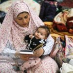 اعتکاف رجبیه صحنه با حضور پرشور دانش‌آموزان برگزار شد