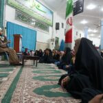اعتکاف معنوی دختران نوجوانان در مسجد جامع شهرستان ریگان