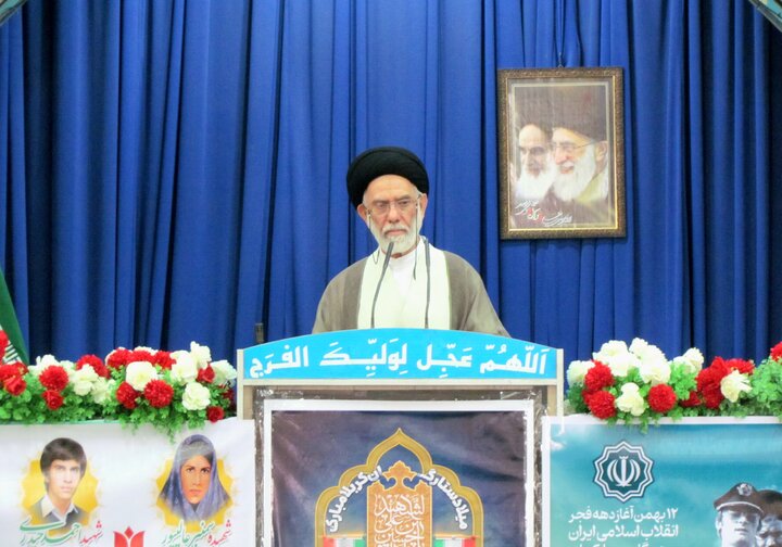 امام‌جمعه دیّر: مردم حساب اعتراض اقتصادی را از آشوب امنیتی جدا کردند