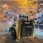 بارش برف در ماسوله؛ محدودیت ترافیکی برای خودروهای فاقد زنجیرچرخ