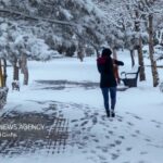 بارش برف و باران زودگذر در اردبیل؛ یخبندان گسترده از شنبه