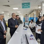 بازدید نماینده ویژه وزیر بهداشت از بیمارستان امام خمینی(ه) ایلام