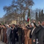 تجمع دانشجویان و اساتید گرگانی در محکومیت اغتشاشات اخیر