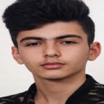 تصویری از نیروی بسیجی به شهادت رسیده در کوهدشت توسط اغتشاش‌گران