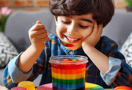 خوردن ژله باعث چاقی صورت می‌شود؟