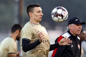 سرگیف در تمرین شاداب پرسپولیس شرکت کرد