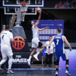 شکست شهرداری گرگان مقابل آستانا در هفته پنجم سوپرلیگ بسکتبال غرب آسیا