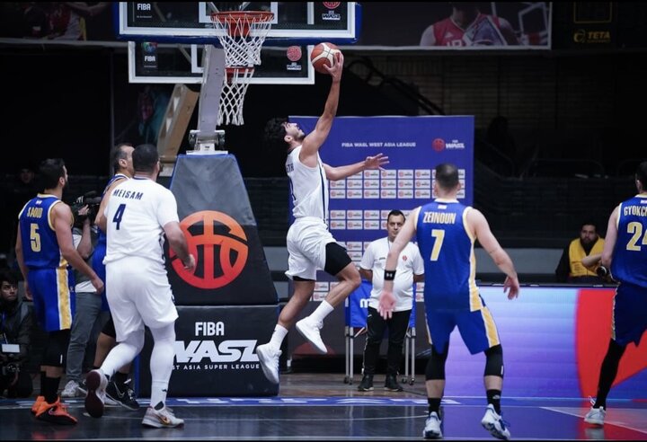 شکست شهرداری گرگان مقابل آستانا در هفته پنجم سوپرلیگ بسکتبال غرب آسیا