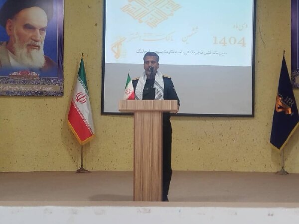 فرمانده سپاه جاسک: شهید سلیمانی نماد ایمان، اخلاص و عمل بود