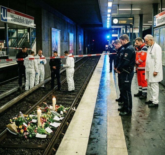 قتل دختر ایرانی در متروی هامبورگ + عکس