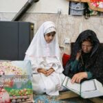 مادران و دختران شیروانی با دوری از مشغله‌های زندگی به خدا نزدیکتر شدند