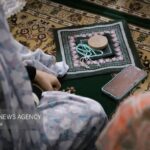 نوجوانان معتکف رشتی با مهر از اعتکاف می گویند