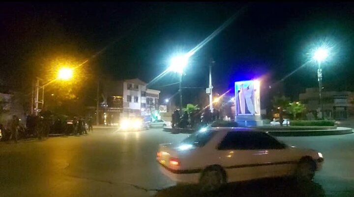 وضعیت آرام میدان امام شهر کوهدشت