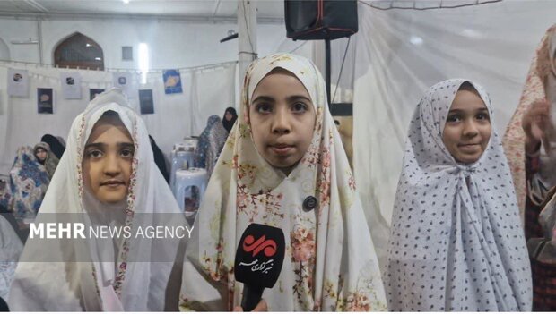 پاسخ نوجوانان معتکف کلاله ای به تهدیدات ترامپ