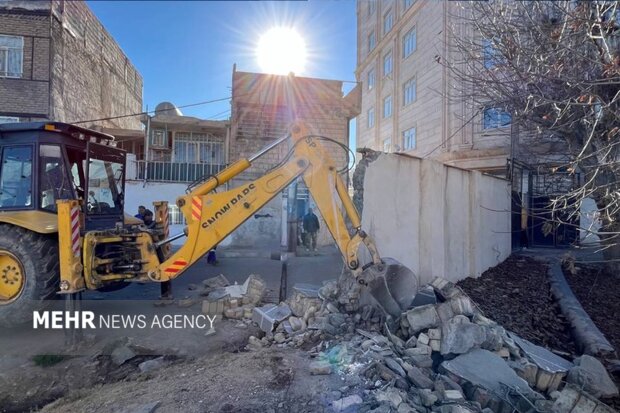 پس از ۲۰ سال، معبر انتهایی خیابان یادگار امام صباشهر بازگشایی شد