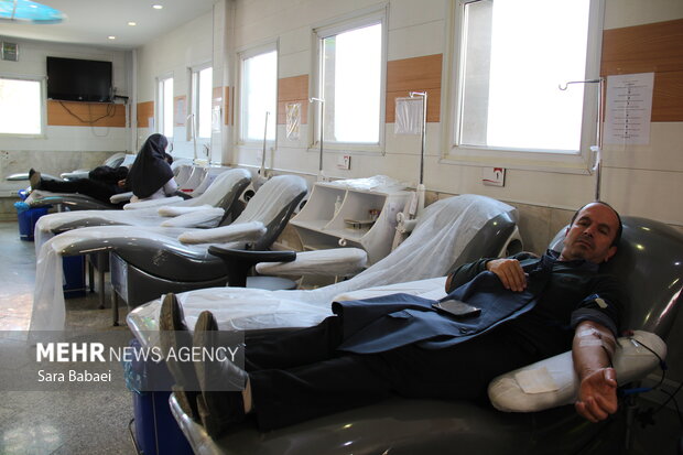 پویش اهدای خون در جوانرود برگزار می‌شود