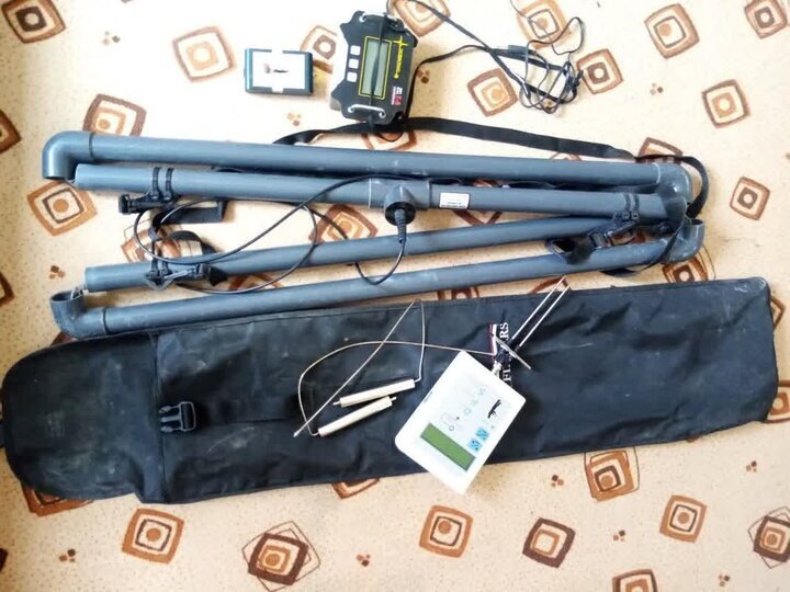 کشف دستگاه گنج یاب ۶ میلیاردی قاچاق در شهرستان خمیر