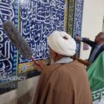 آئین غبارروبی مساجد در گناوه برگزار شد