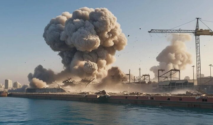 احتمال شنیده شدن صدای انفجار در محدوده شهر جاسک