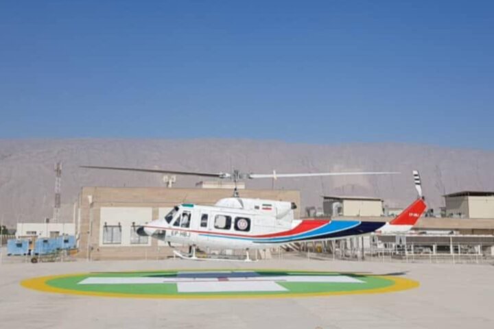 اورژانس هوایی جان یک بیمار تصادفی در بستک هرمزگان را نجات داد