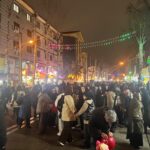 باران هم مانع نشد؛ نیمه‌ شعبان در زادگاه آیت‌الله بهجت (ره)