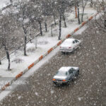 بارش برف در سقز