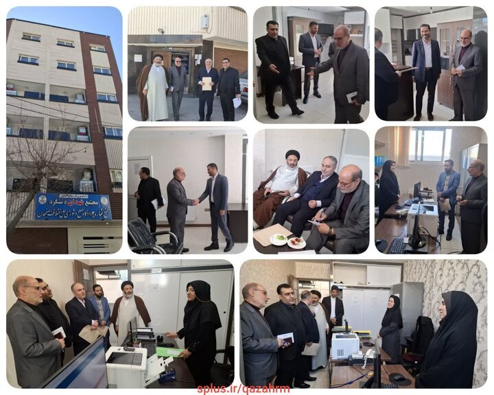 بازدید میدانی معاون قوه قضاییه از دادگاه‌های صلح اصفهان