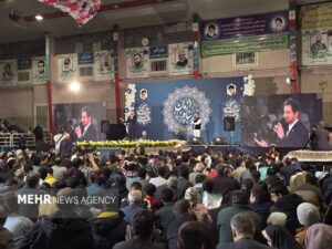 برگزاری جشن ۱۲ هزار نفری «در پناه زمان» در سالن شهید بهشتی مشهد