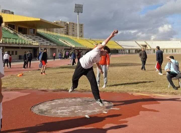 برگزاری مسابقات دوومیدانی انتخابی نونهالان کردستان در سنندج