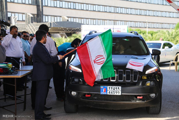 برگزاری مسابقات رالی ساحلی در دشتیاری