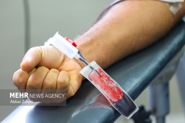 بیش از ۲ میلیون اهدای خون طی ۱۰ ماه