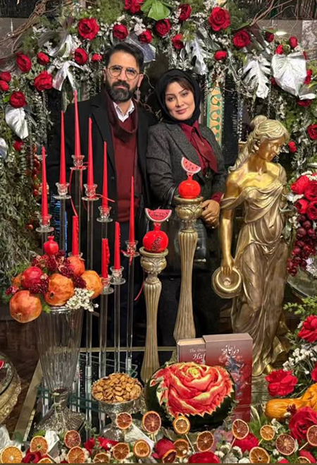 زهرا جهرمی, عکس خانوادگی زهرا جهرمی