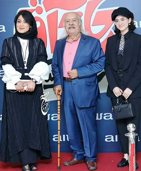 زهرا جهرمی, عکس خانوادگی زهرا جهرمی