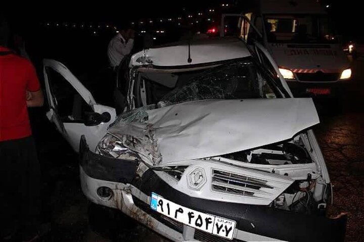 تصادف دو خودرو در محور شاهرود - دامغان با ۵ مصدوم