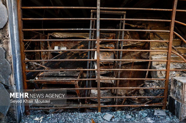 تصاویری از حمله تروریستی به مسجد آیت‌الله طالقانی رشت