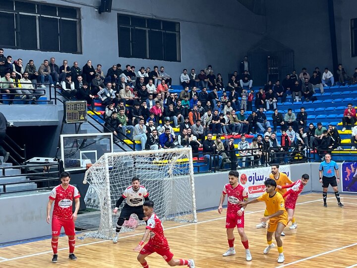 تیم فوتسال بهشتی سازه گرگان مغلوب پالایش نفت بندرعباس شد