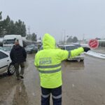 جاده شاهرود - توسکستان مسدود شد 