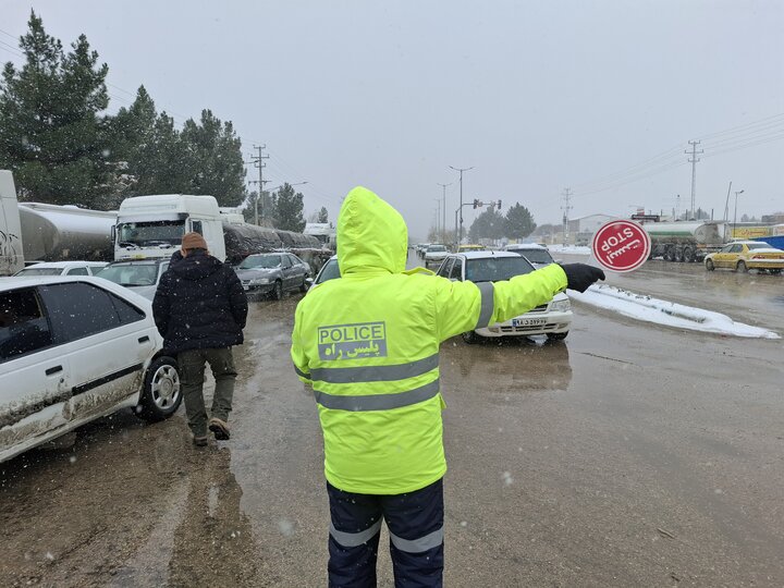 جاده شاهرود - توسکستان مسدود شد 